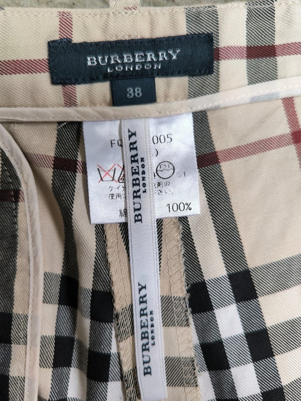 Burberry Vintage pants Burberry Size 26" / US 2 / IT 38 - 9 Thumbnail