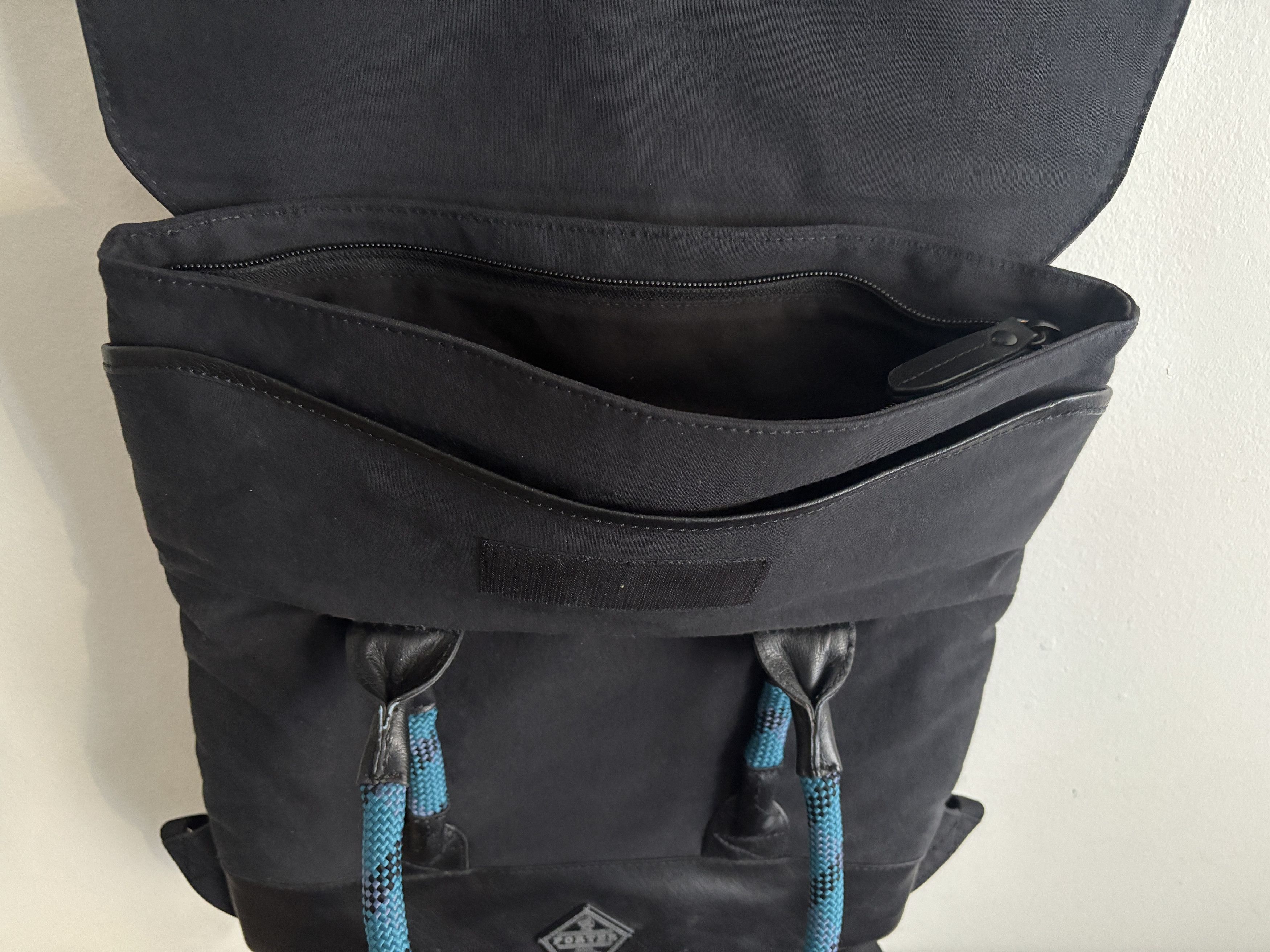 Porter 2 way Hybrid Backpack Tote Bag Leather Trim Rope Handles Size ONE SIZE - 4 Thumbnail