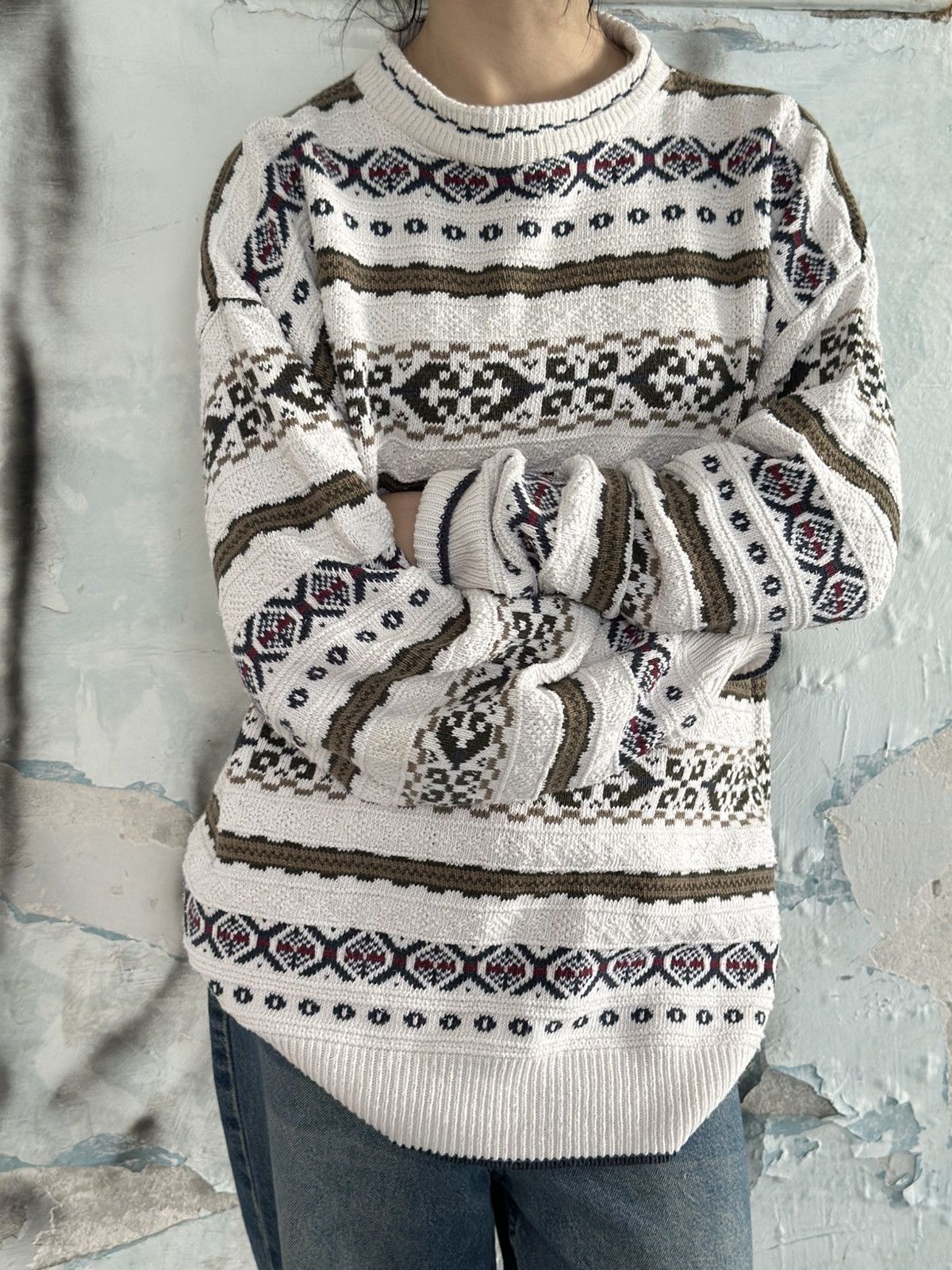 Bill Blass VTG Knti Bill Blass Sweater Size L Made In USA 00s USA Hype Size US L / EU 52-54 / 3 - 3 Thumbnail