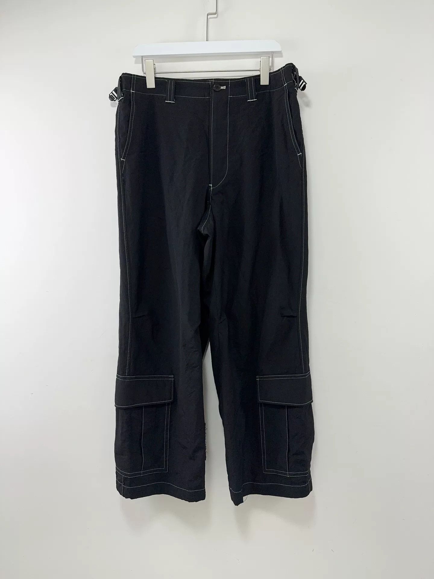 comme des garcons homme wide leg pants