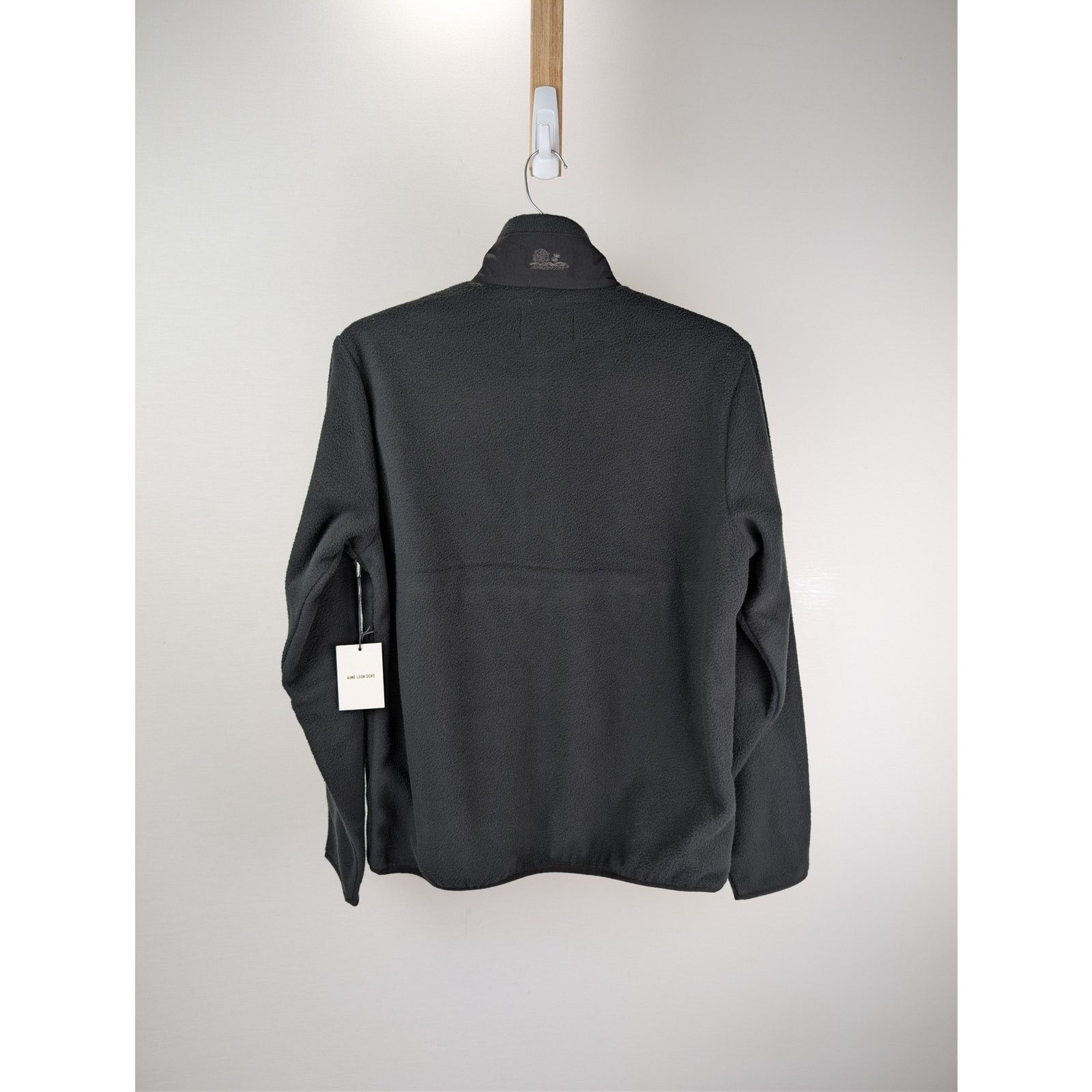 Aime Leon Dore o1rshd1 Unisphere Low Pile Fleece Pullover Jacket in Black Size US M / EU 48-50 / 2 - 11 Thumbnail