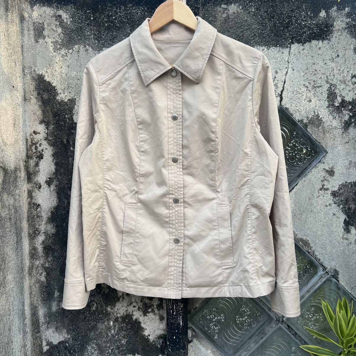 Burberry “BURBERRY” BUTTON UP LIGHT JACKET Size S / US 4 / IT 40 - 1 Thumbnail