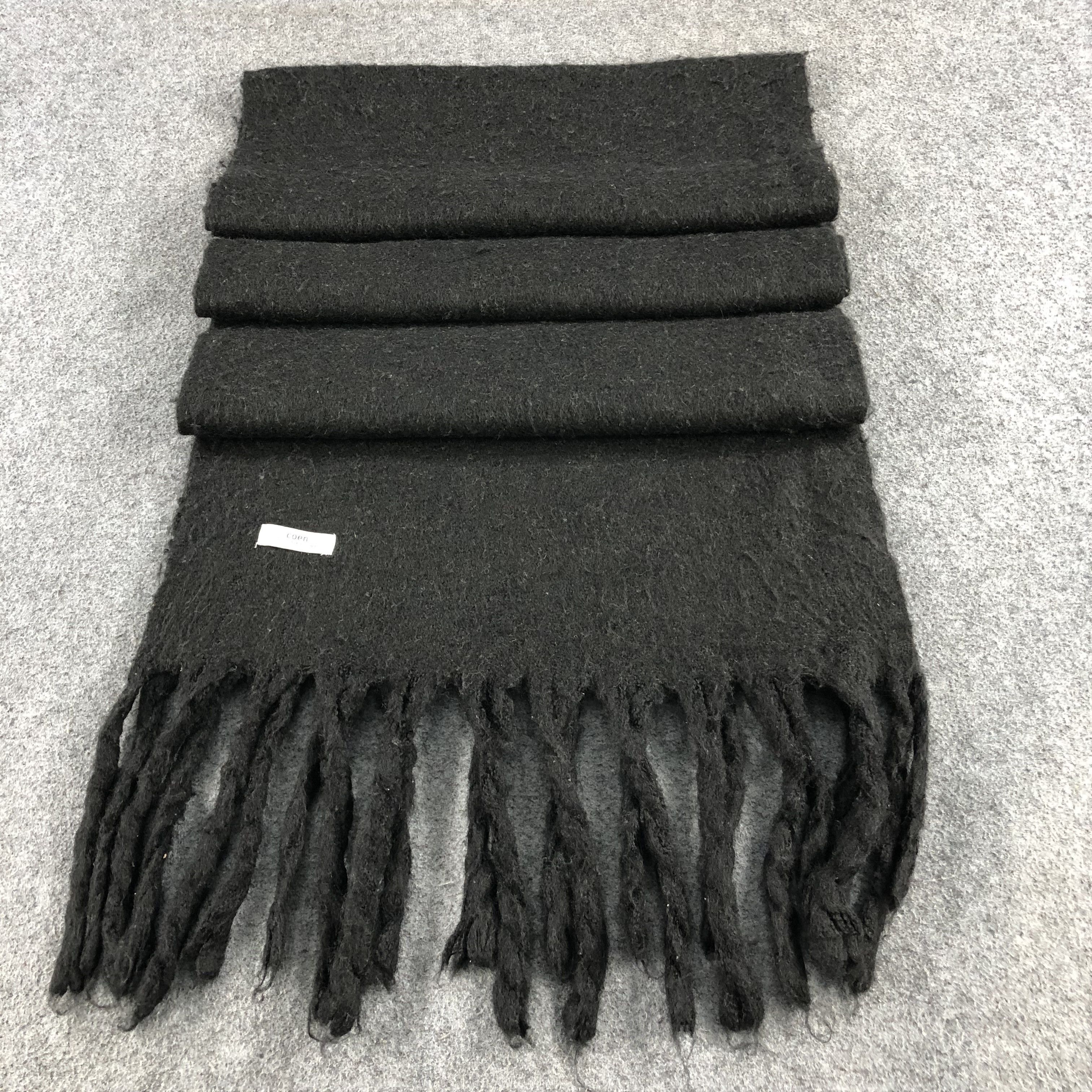Japanese Brand COEN Wool Scarf Muffler V826 Size ONE SIZE - 2 Thumbnail