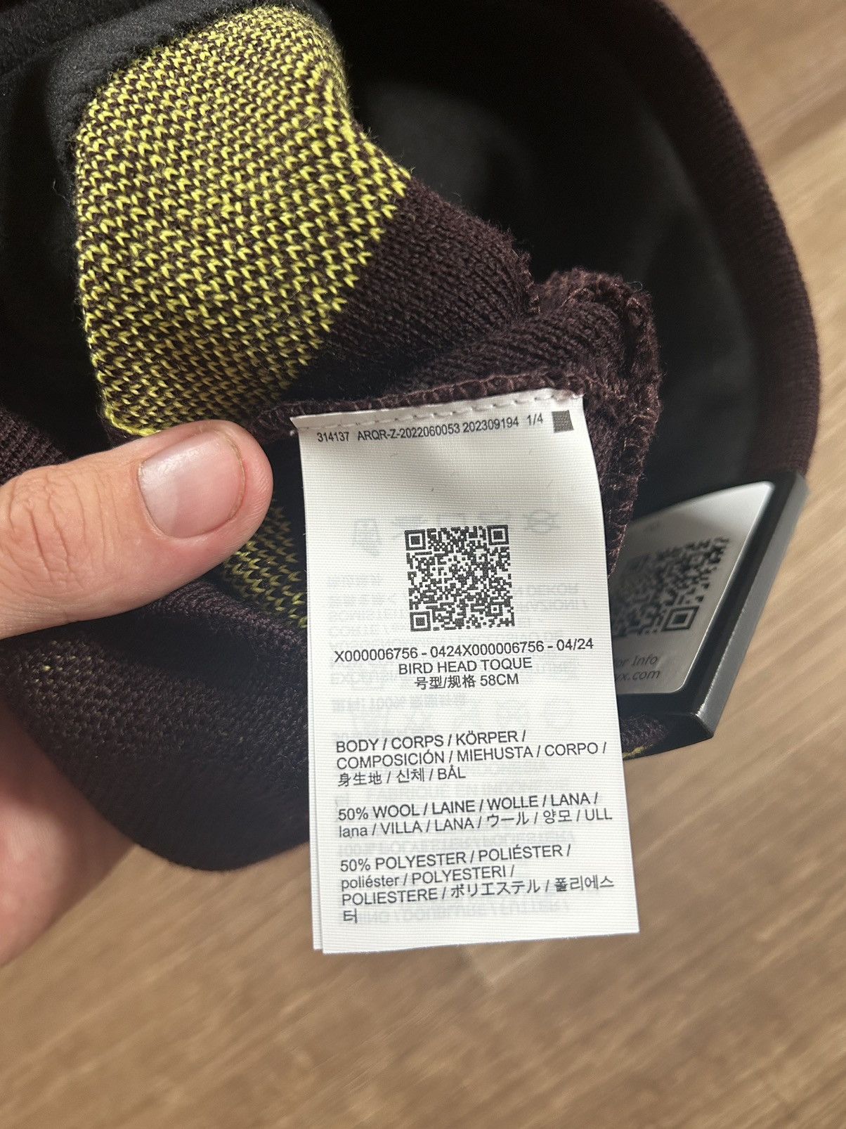 Arc'teryx Arc’teryx Bird Head Toque Beanie Euphoria/Phantasm Size ONE SIZE - 6 Thumbnail