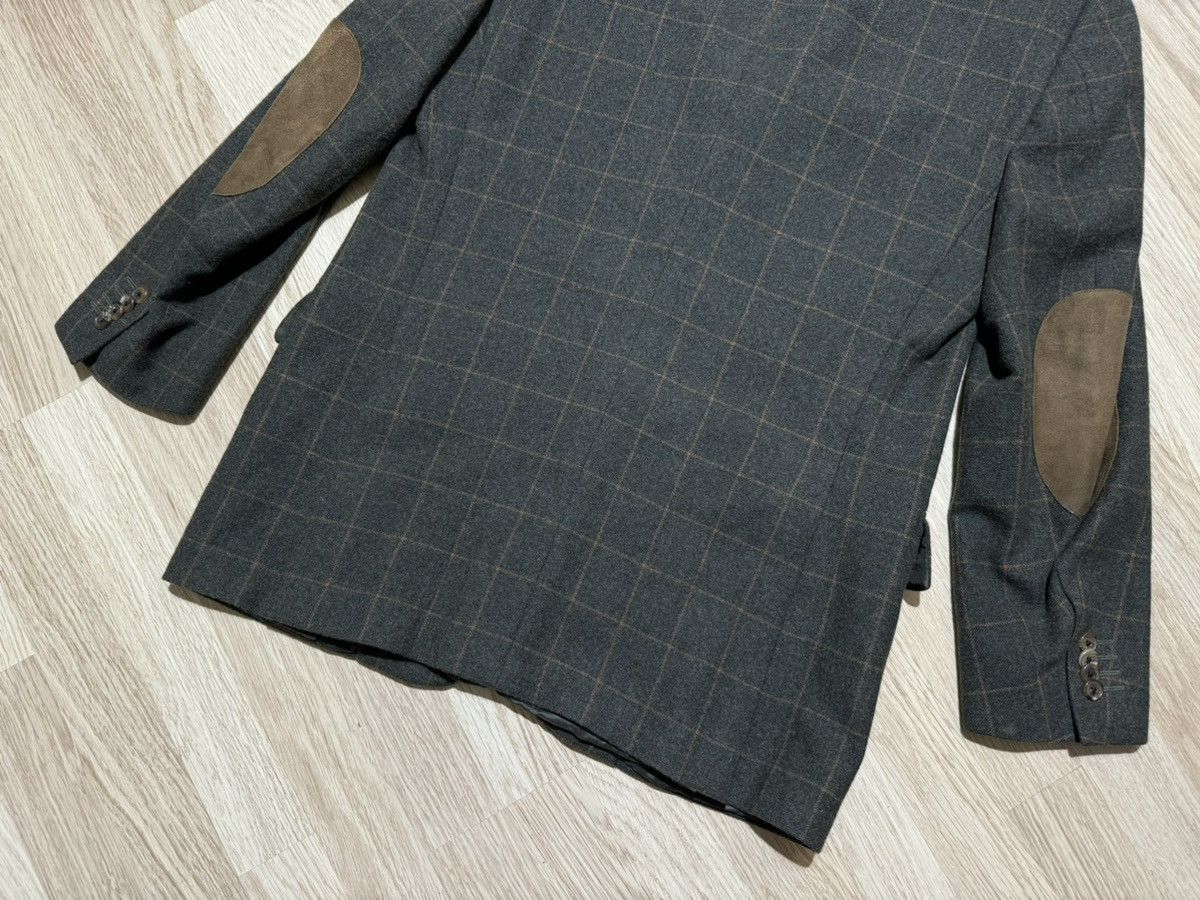Corneliani × Designer Corneliani plaid wool cashmere blazer 48R Size 48R - 18 Thumbnail