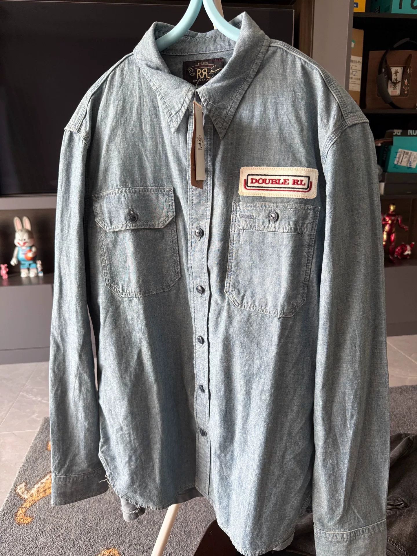 RRL Ralph Lauren New RRL Embroidered Shirt Size Small Size US S / EU 44-46 / 1 - 1 Thumbnail