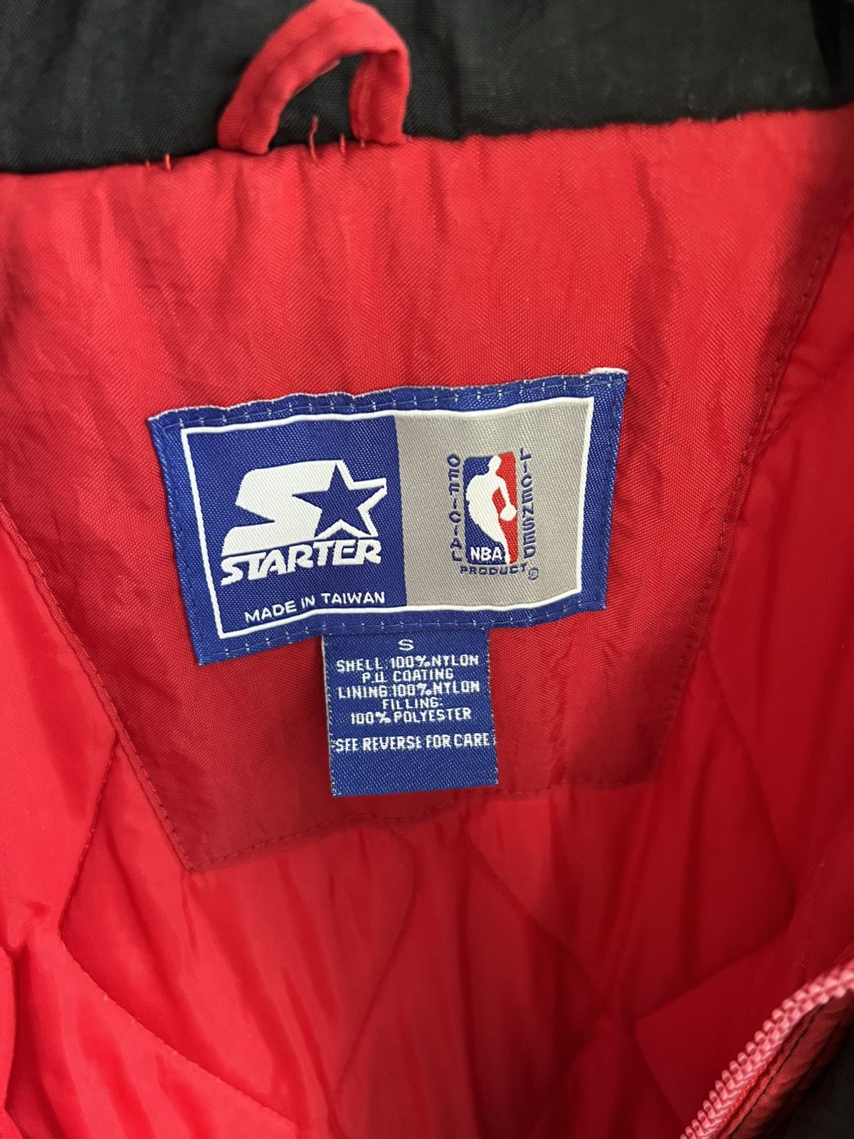 Starter Vintage Starter NBA Chicago Bulls Jacket 1990s Nylon Size US S / EU 44-46 / 1 - 6 Thumbnail