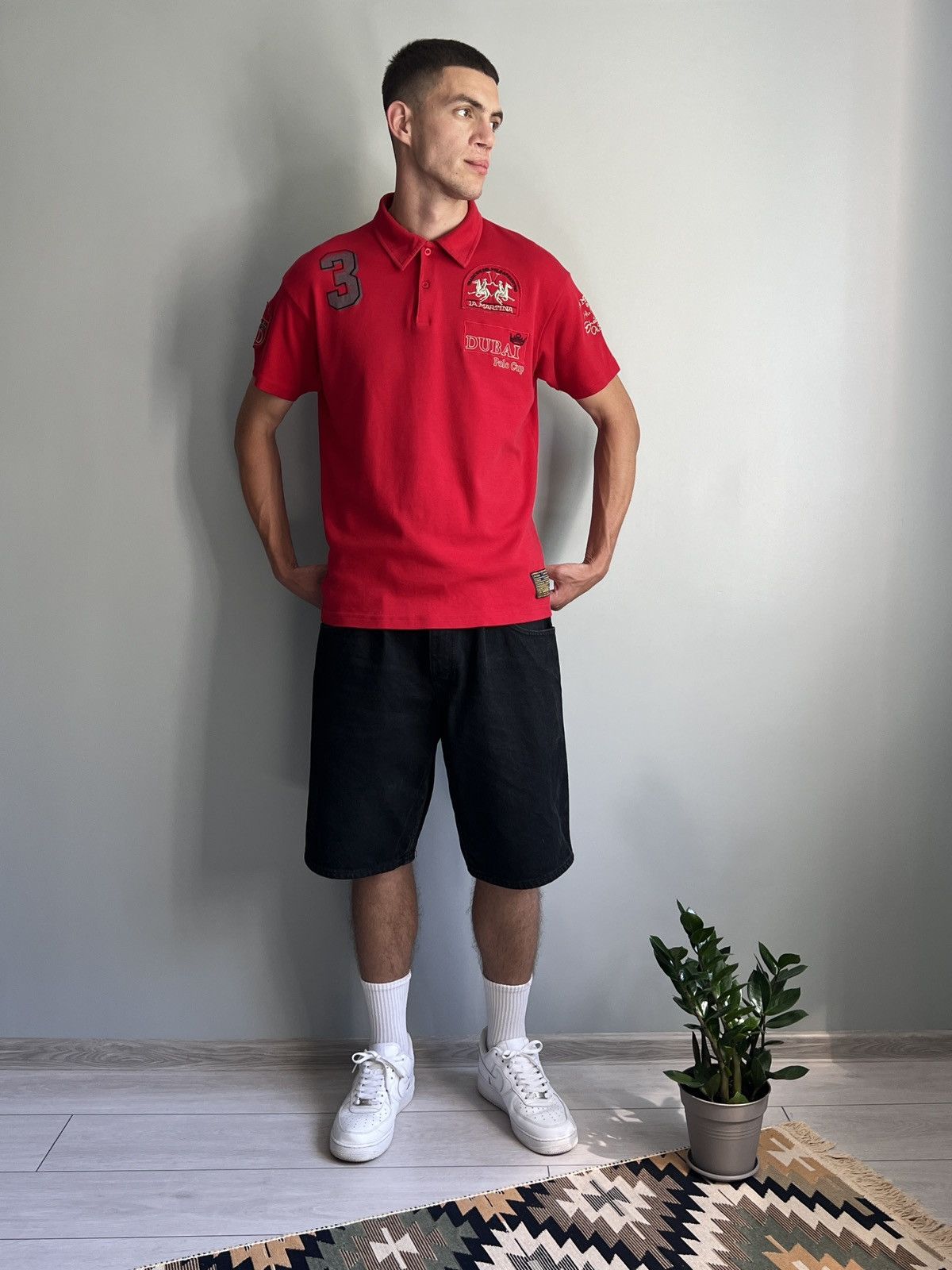 Other Vintage La Martina Dubai Polo Chief Kief Logo T-shirt Size US L / EU 52-54 / 3 - 2 Thumbnail