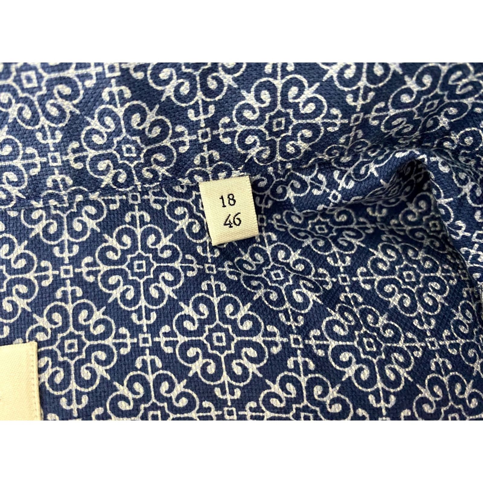 Vintage Stenströms Shirt Mens Size 46 18 Twofold Stretch Fitted Cotton Blue Long Sleeve Shirt Size US XXL / EU 58 / 5 - 5 Thumbnail