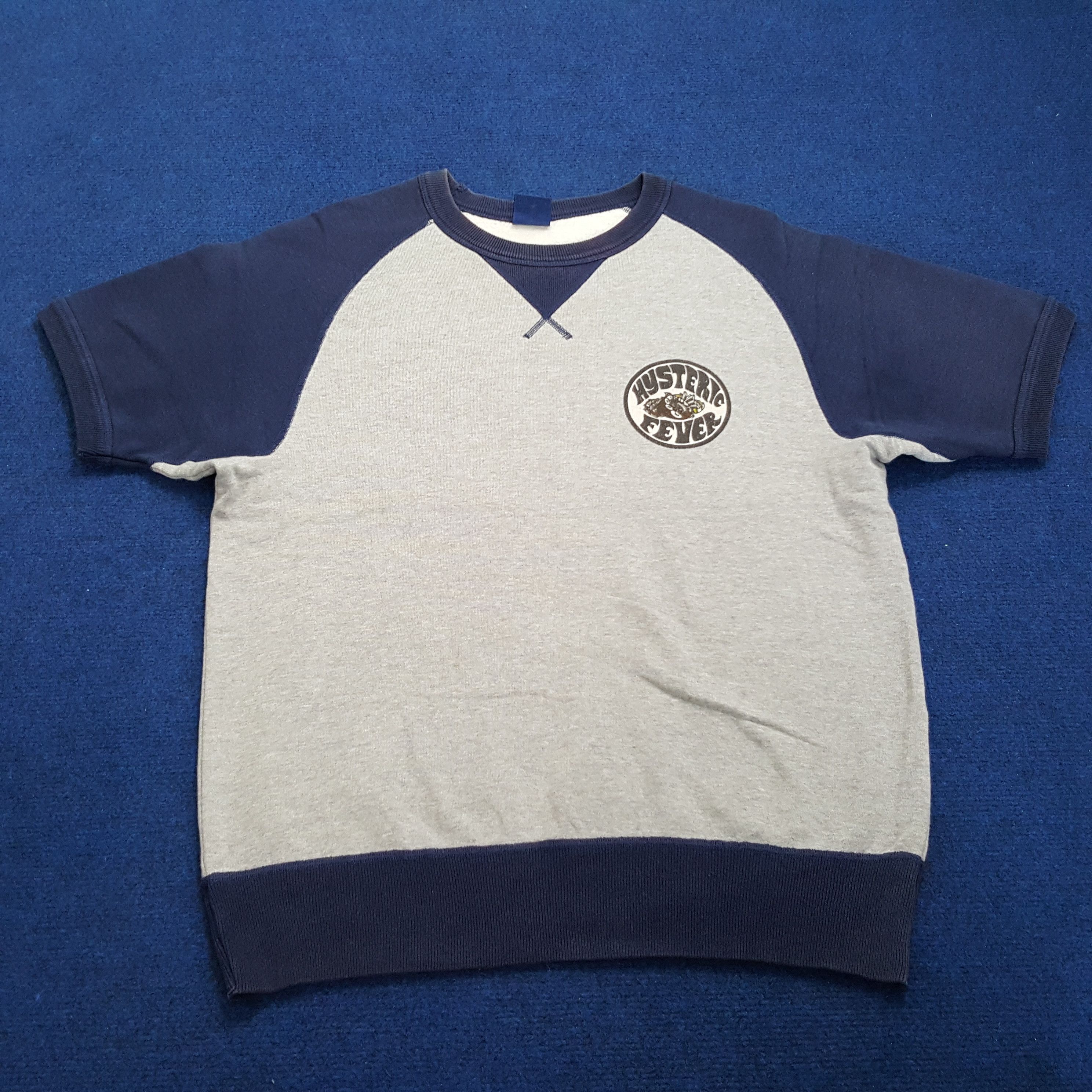 Hysteric Glamour × Japanese Brand × Vintage Vintage Hysteric Glamour Fever Raglan Japanese Brand T-shirt Size US M / EU 48-50 / 2 - 3 Thumbnail