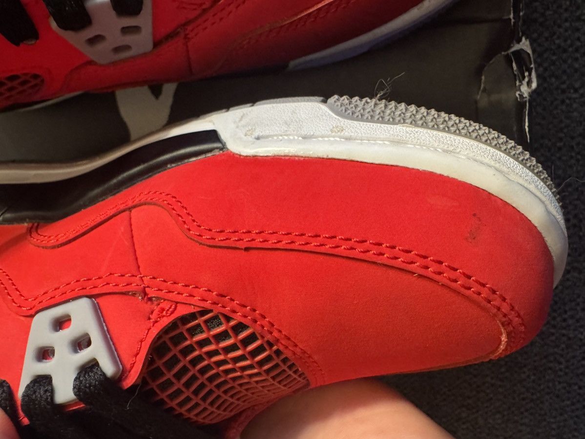 Jordan Brand Air Jordan Toro Red 4 Size US 5.5 / IT 35.5 - 3 Thumbnail
