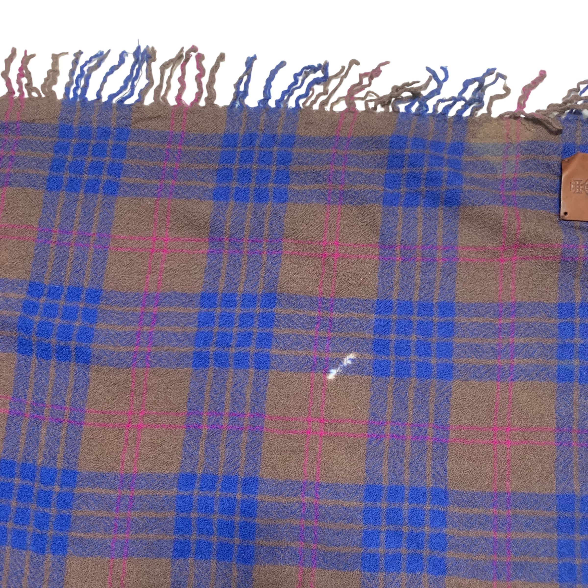 Vivienne Westwood Vintage Vivienne Westwood Tartan Wool Scarf Size ONE SIZE - 3 Thumbnail