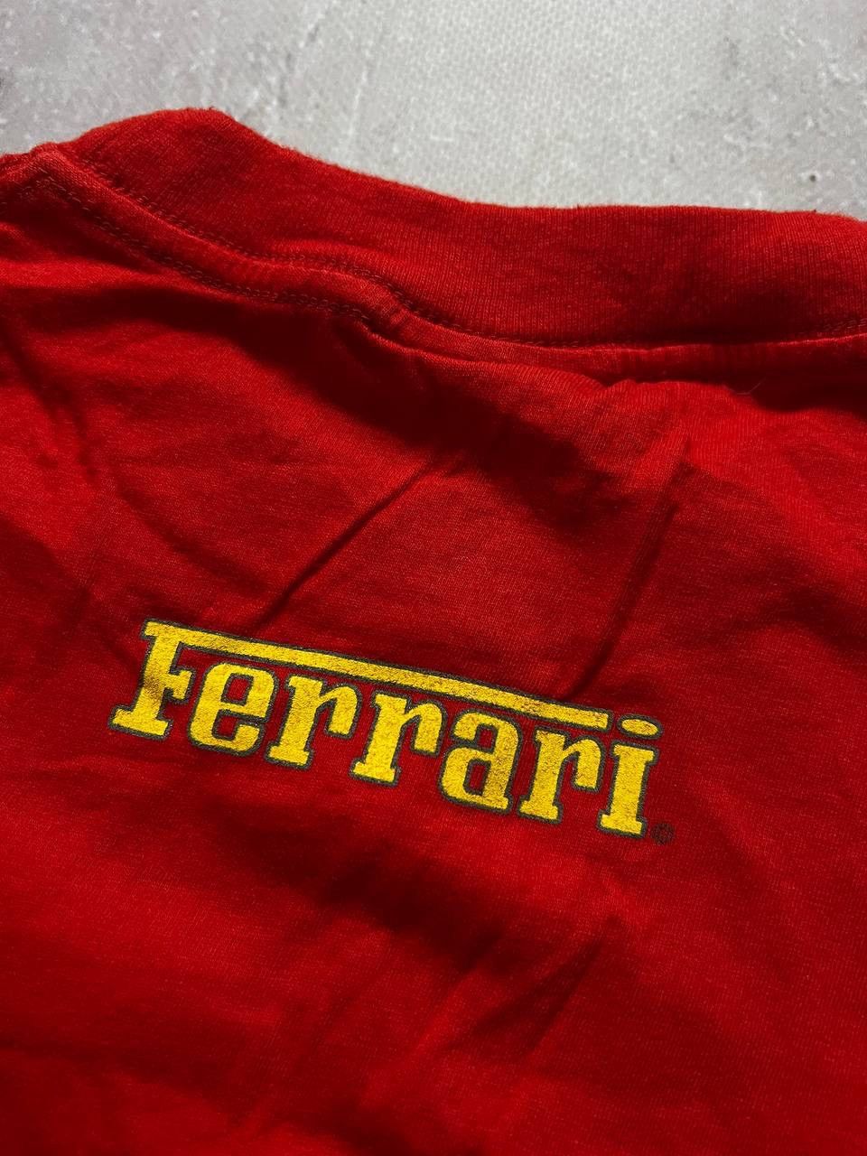 Ferrari Vintage 1996 Ferrari Red T-Shirt Size ХХЛ Size US XXL / EU 58 / 5 - 8 Thumbnail