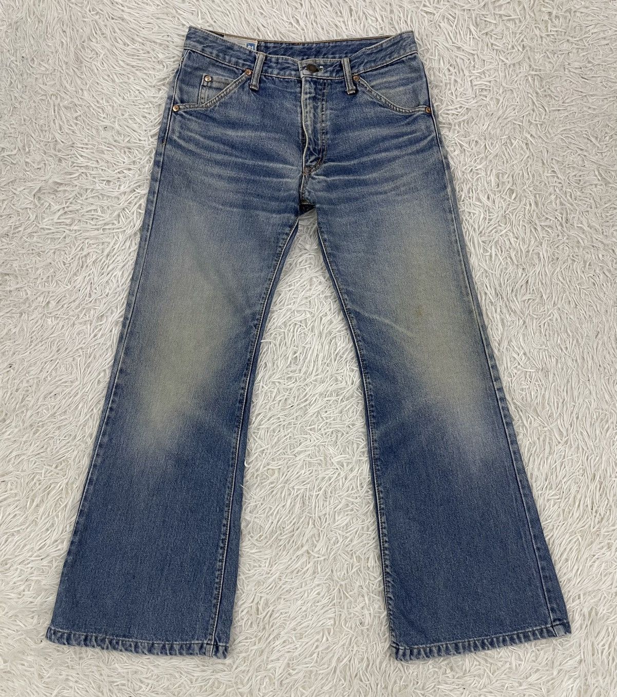 Japanese Brand Vintage Bison Jeans Pant Size US 29 - 1 Thumbnail