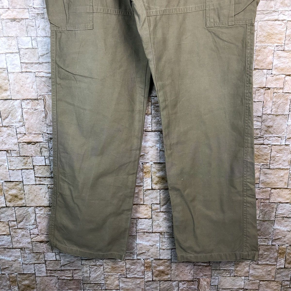 Japanese Brand Fullile Green utility tactical Cargo Multipocket Pants #A648 Size US 34 / EU 50 - 7 Thumbnail