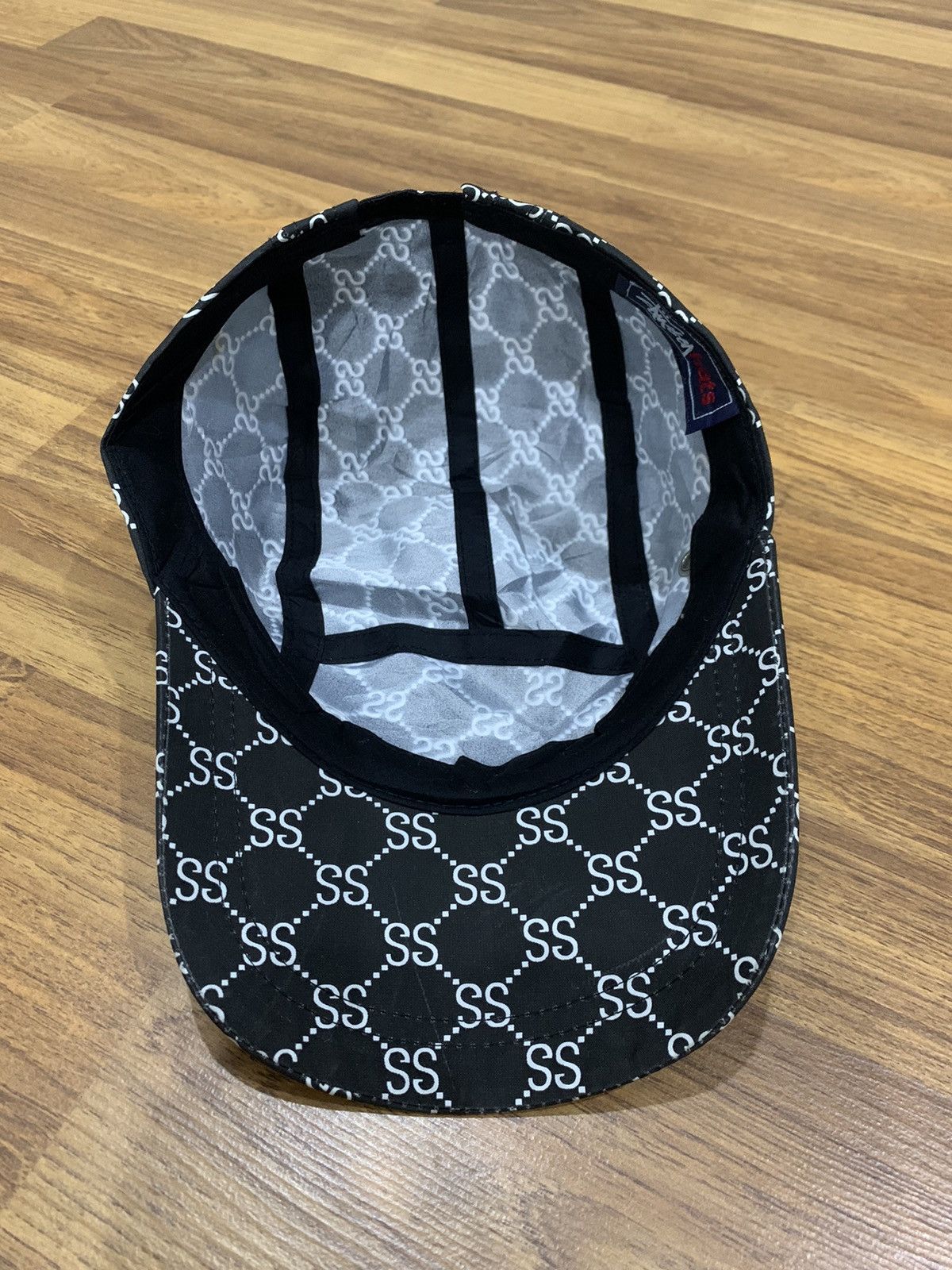 Stussy STUSSY STUCCI FULL MONOGRAM FIVE PANELS CAP HAT Size ONE SIZE - 6 Thumbnail