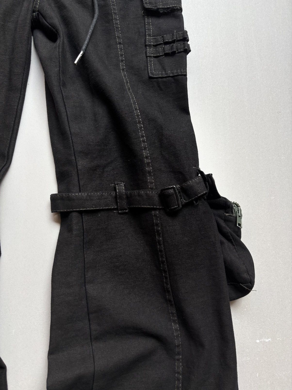 Japanese Brand Lace up flare pants Size US 26 / EU 42 - 2 Thumbnail