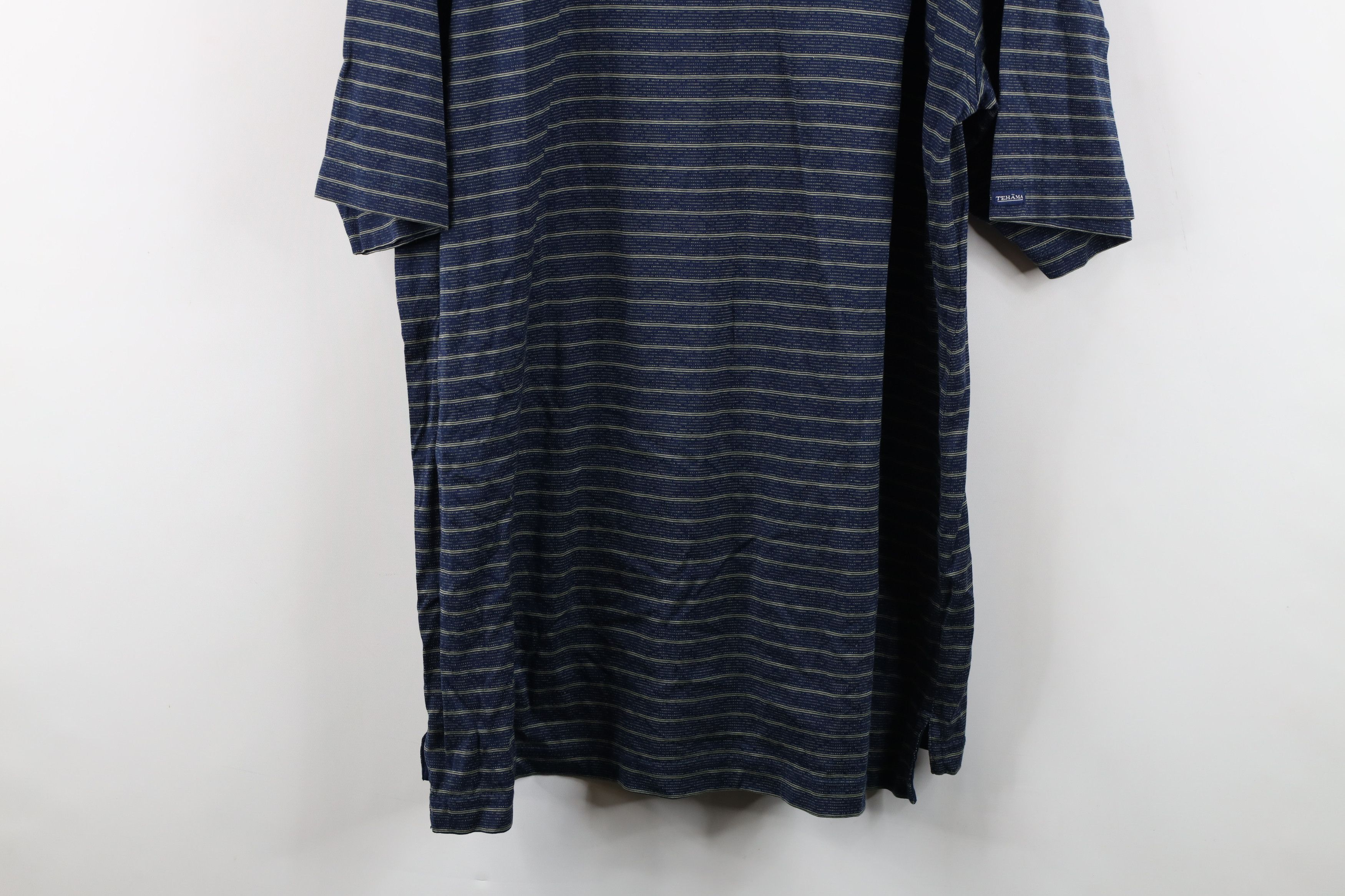Vintage Vintage 90s Dame University Striped Collared Golf Polo Shirt Size US L / EU 52-54 / 3 - 13 Thumbnail