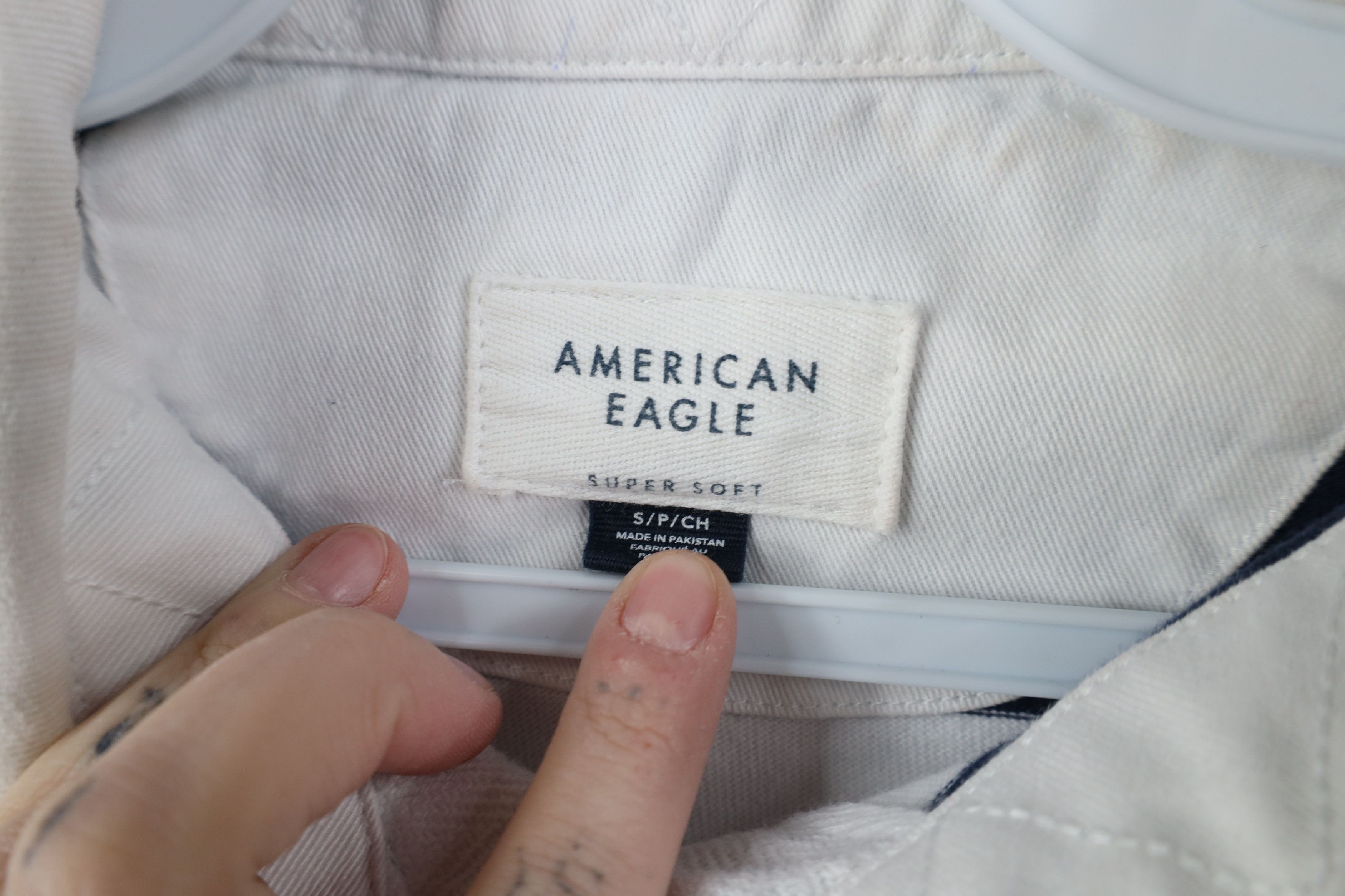 American Eagle Outfitters Vintage Y2K American Eagle Outfitters Long Sleeve Rugby Polo Size US S / EU 44-46 / 1 - 6 Thumbnail