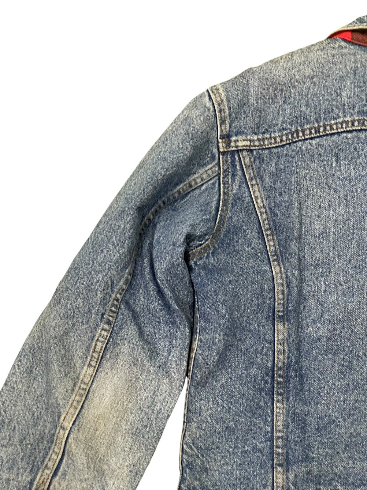 Levi's Vintage Clothing Vtg 1987 Levi’s Denim Trucker Jacket Flannel Lining 6🟩0 Size US S / EU 44-46 / 1 - 14 Thumbnail