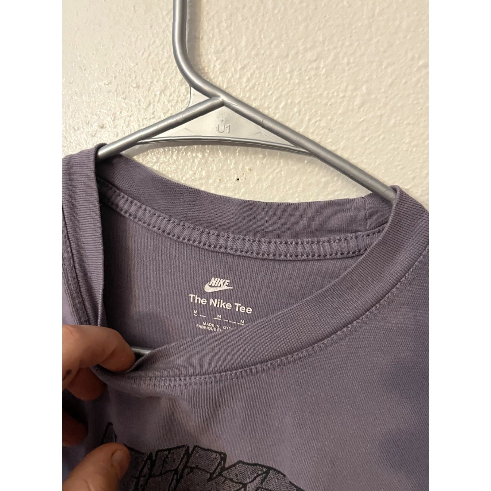 Nike Nike Shirt Womens M Purple NYC Running Big Apple Tee Short Sleeve Cotton Size M / US 6-8 / IT 42-44 - 3 Thumbnail