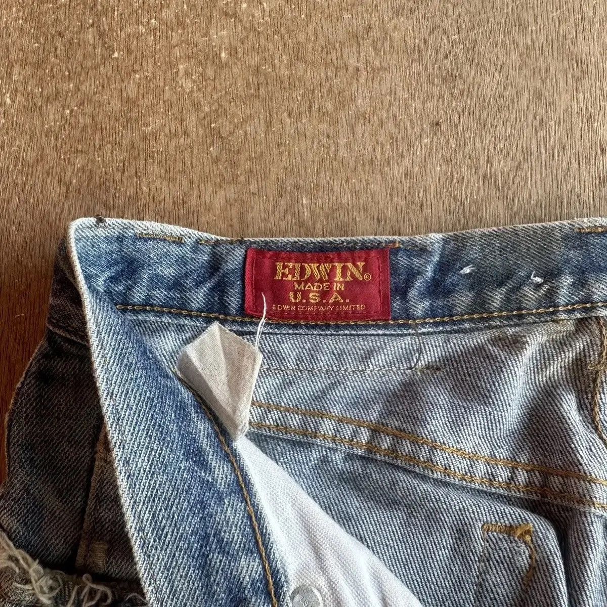 Vintage RUSTY DIRTY💥VINTAGE EDWIN JEANS MADE IN USA DENIM PANTS W31 Size US 31 - 9 Thumbnail