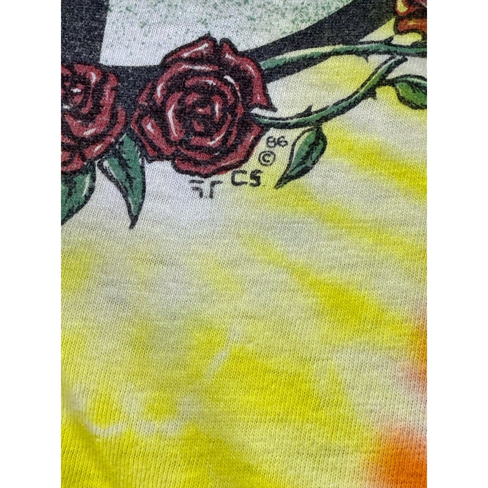 Disney VTG Alice In Wonderland Caterpillar Tie Dye T Shirt Mens M Size US M / EU 48-50 / 2 - 17 Thumbnail