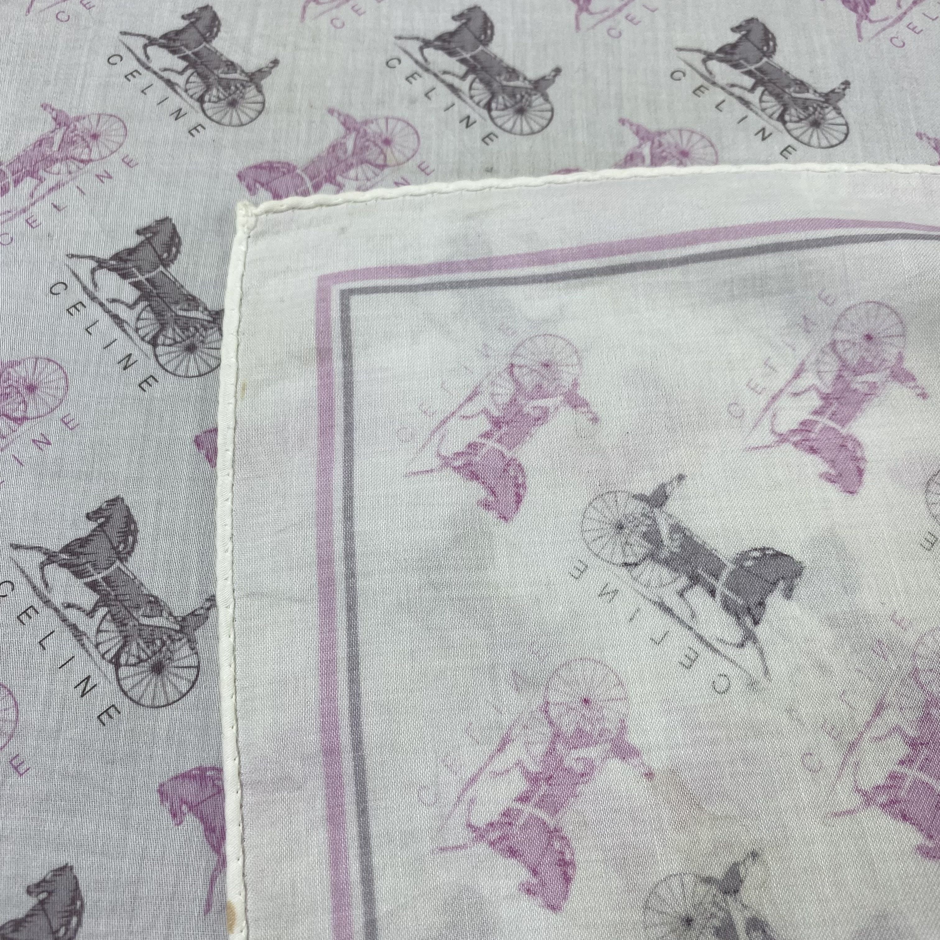 Celine CelineHandkerchief Neckerchief Bandana-B1812 Size ONE SIZE - 6 Thumbnail