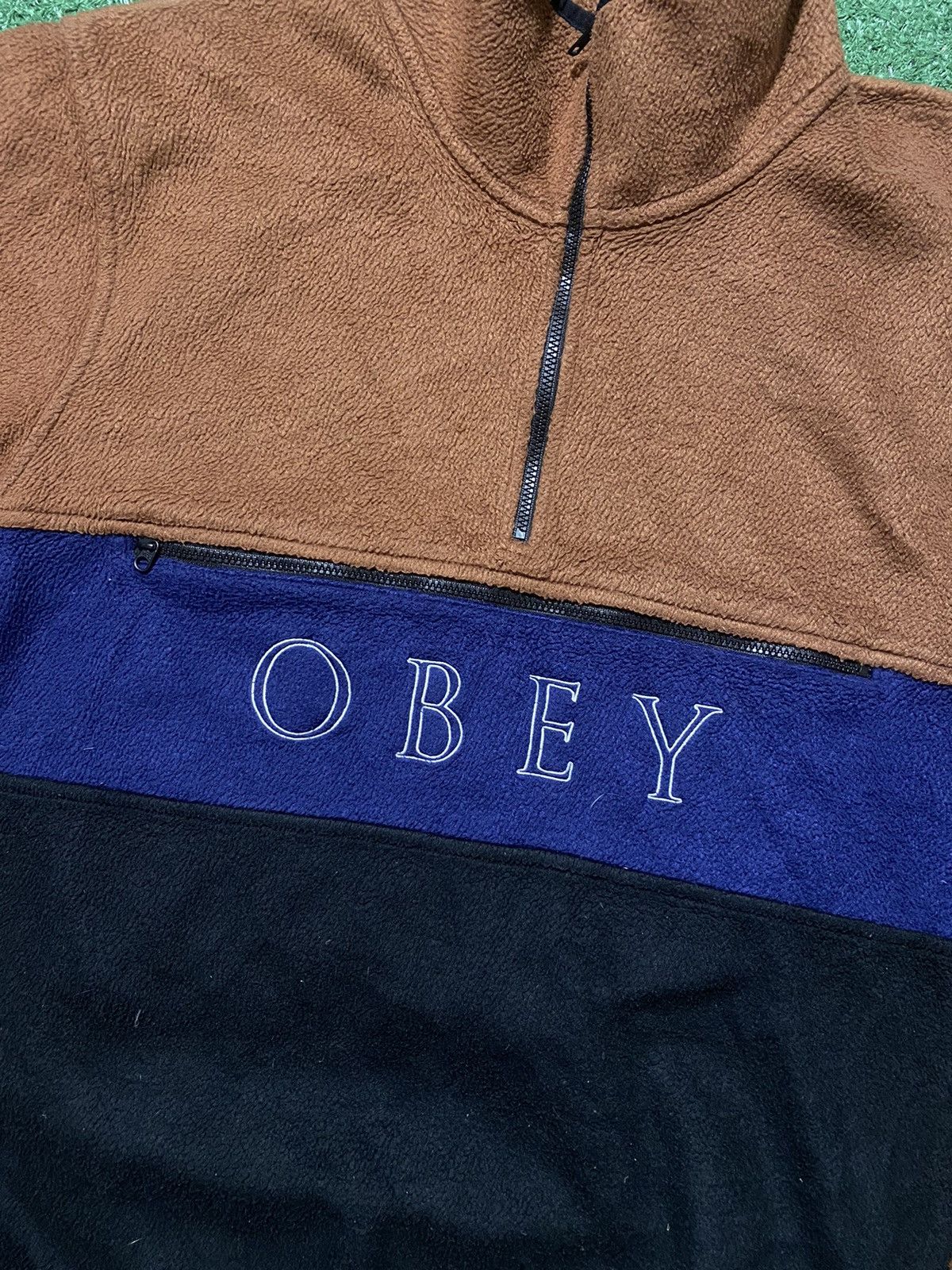 Obey Obey sherpa half zip Size US M / EU 48-50 / 2 - 2 Thumbnail