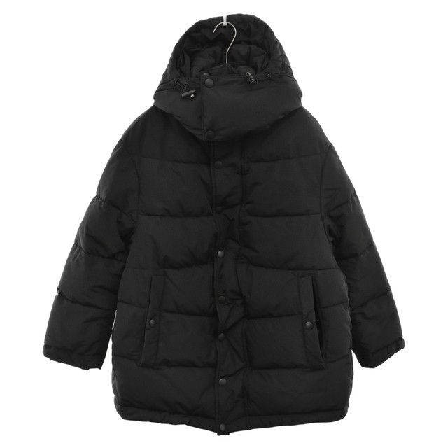 Image of Balenciaga O1Mt1Gz0424 New Swing Puffer Jacket In Black, Women's (Size XS)