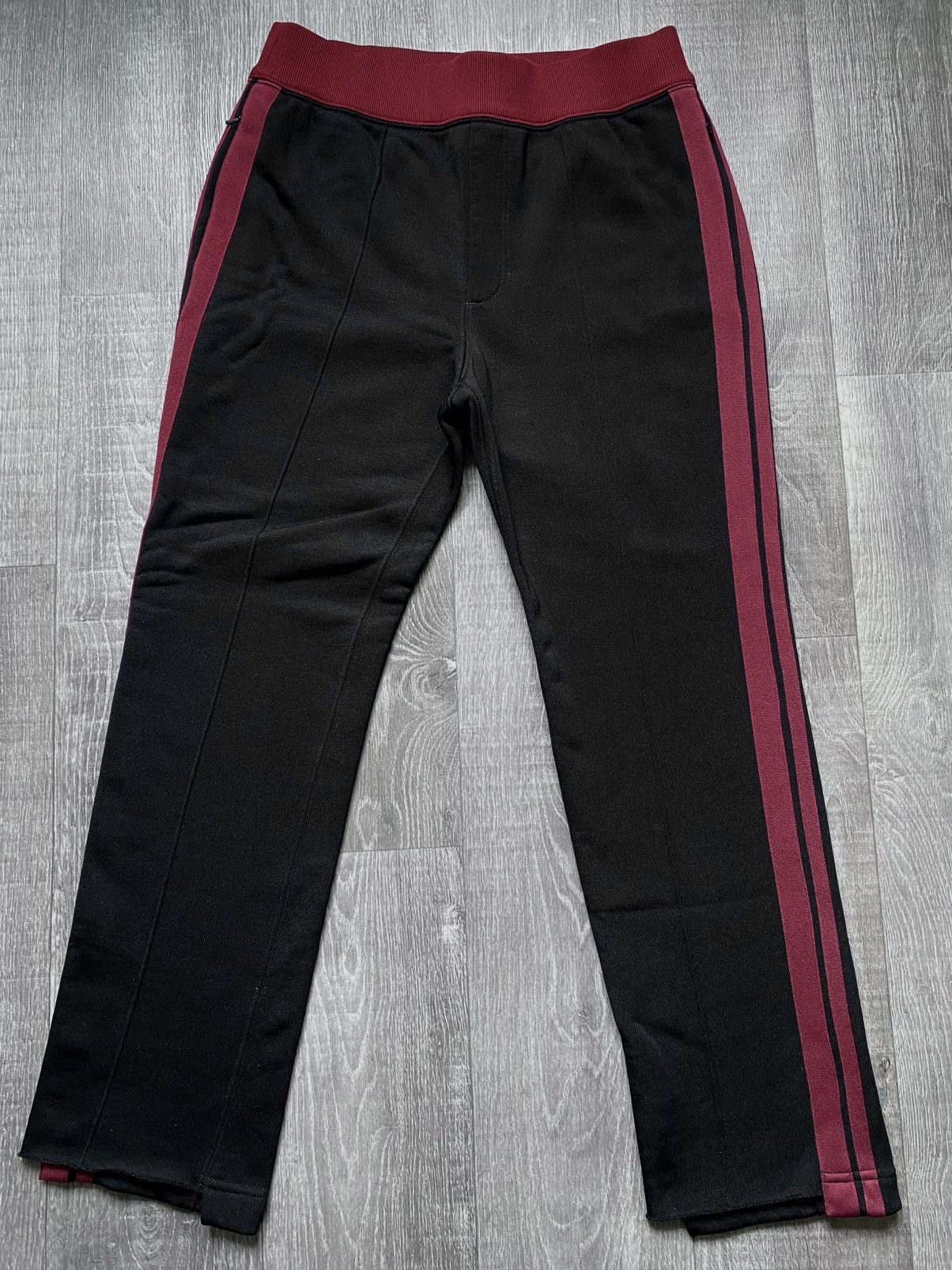 Women’s Helmut Lang Side Stripe Heavy Sweatpants Asymmetric