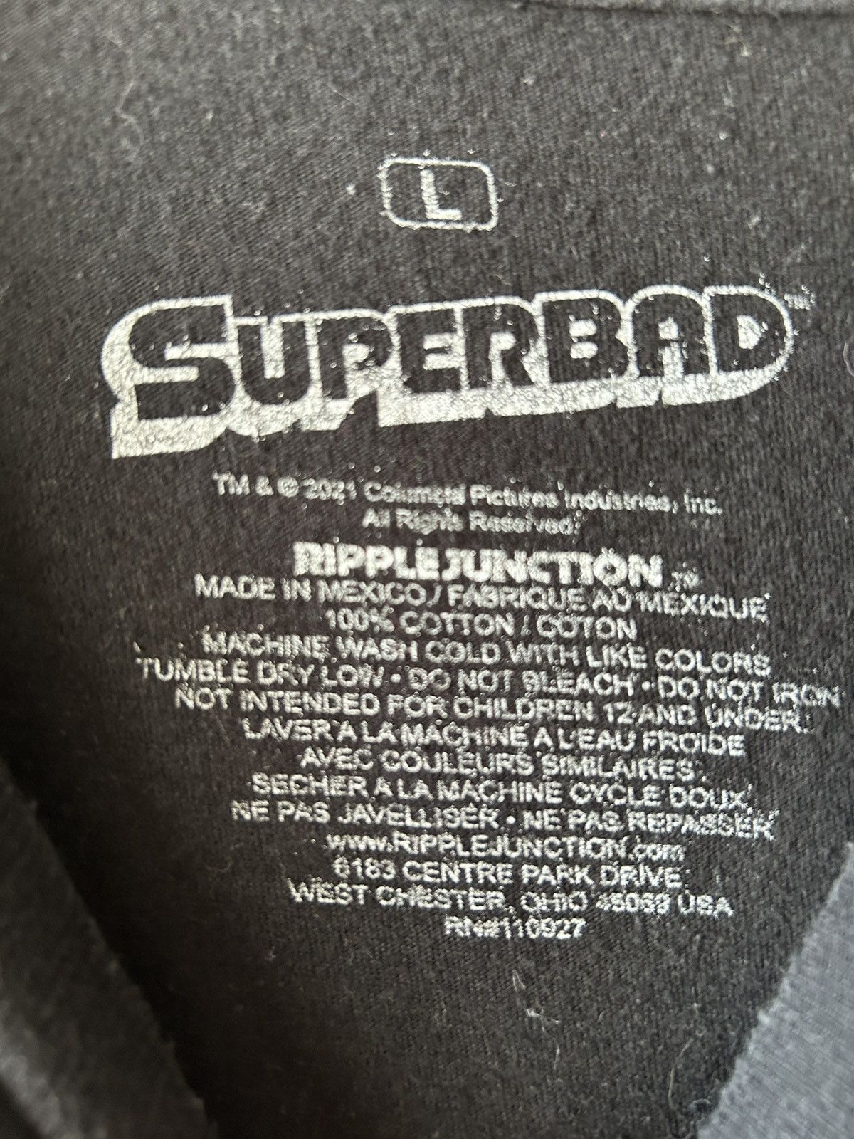 Vintage Crazy Y2K Funny McLovin ID Superbad Movie Promo Tee Size US L / EU 52-54 / 3 - 4 Thumbnail