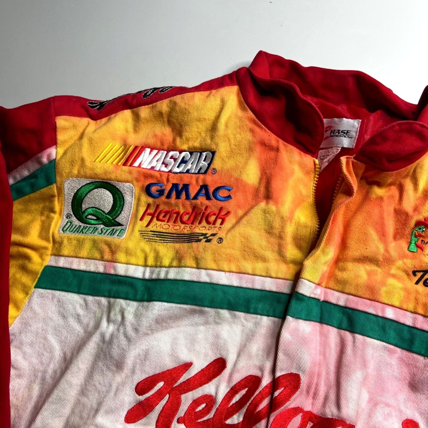 Chase Authentics VINTAGE Chase Authentics NASCAR Terry Labonte Kelloggs Corn Flakes Racing Jacket Large Size US L / EU 52-54 / 3 - 7 Thumbnail