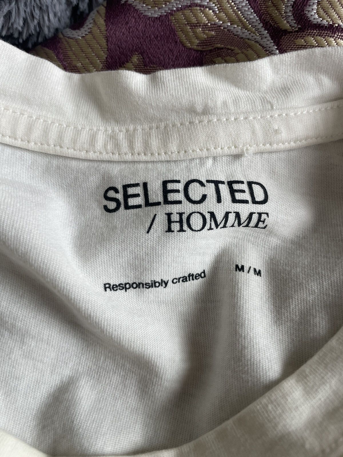 Selected Homme SLHRelaxCarter SS O Neck tee Size US M / EU 48-50 / 2 - 10 Thumbnail