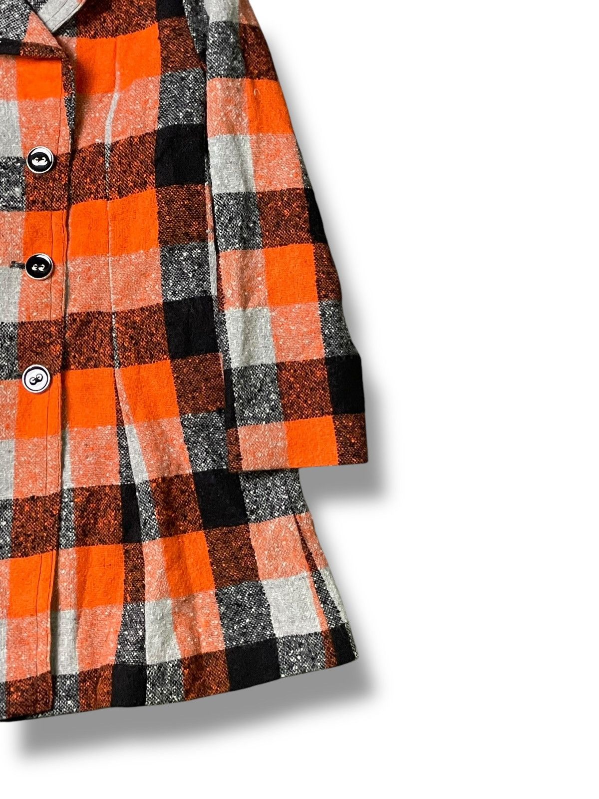 Japanese Brand Tokyo Style Wool Double Breasted Coat (51) Size US XXS / EU 40 - 5 Thumbnail