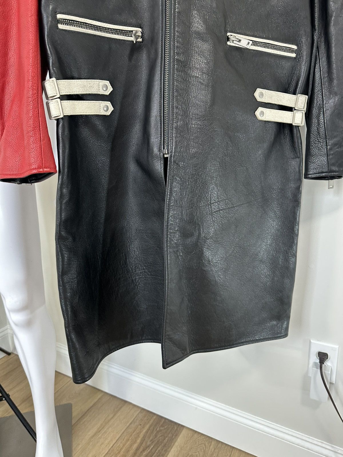 Maison Margiela Maison Margiela MM10 Runway Leather Biker Jacket Size US L / EU 52-54 / 3 - 8 Thumbnail