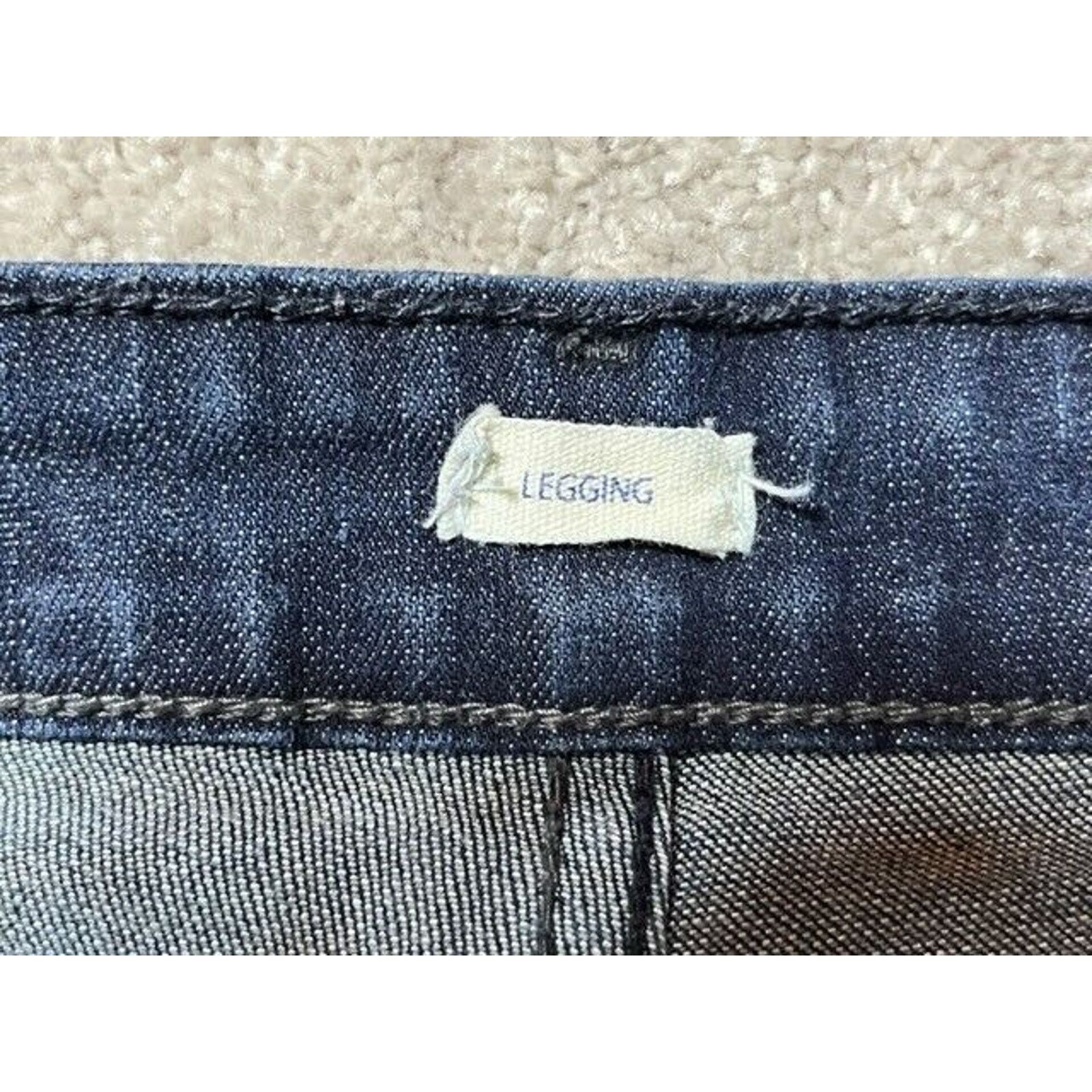 Levi's Levi's Legging Skinny Jeans Womens 14M 32x32 Dark Wash Denim Size 36" / US 14 / IT 50 - 8 Thumbnail