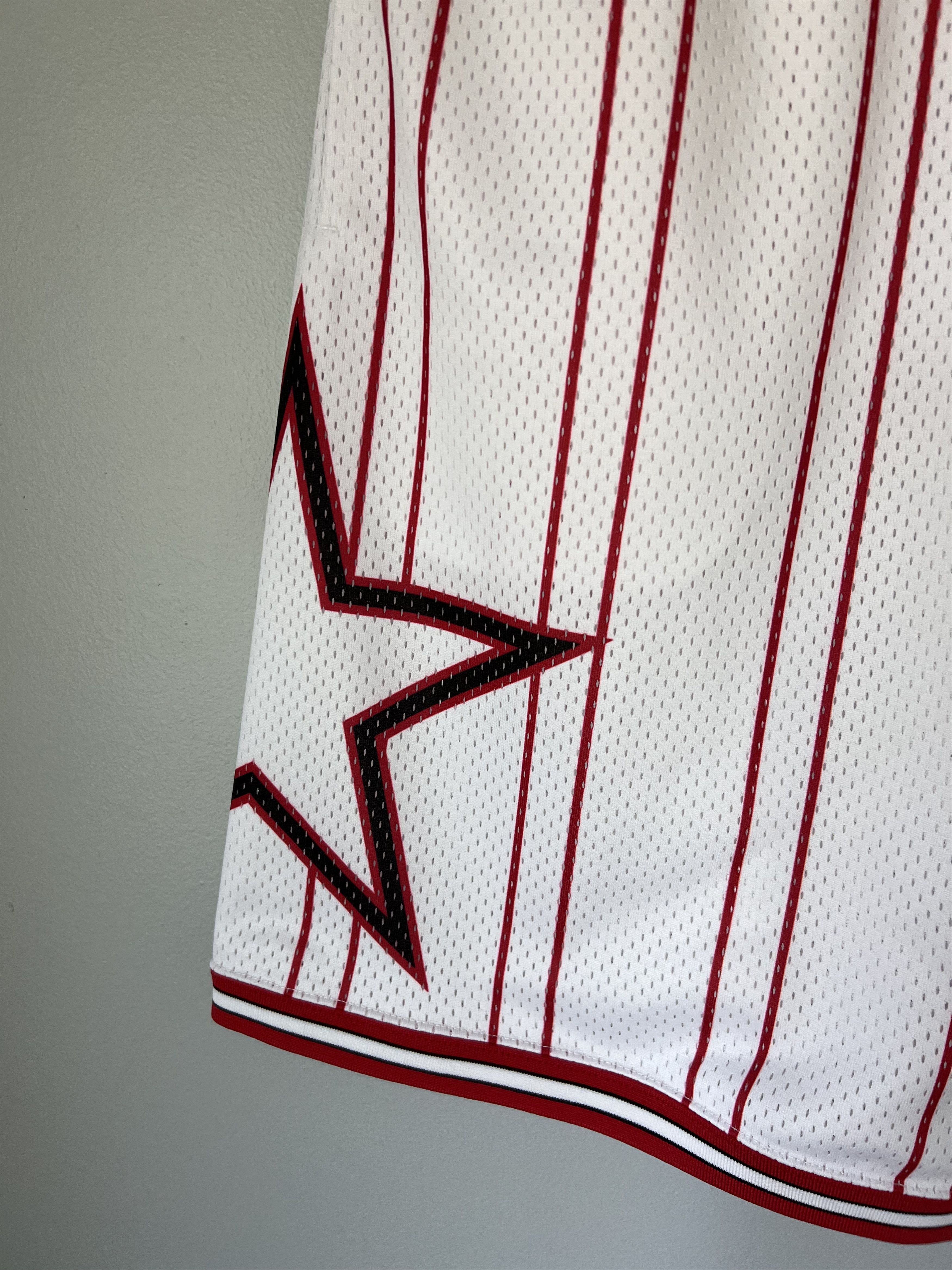 Supreme Supreme Star Basketball Shorts in White Red Size US 32 / EU 48 - 3 Thumbnail