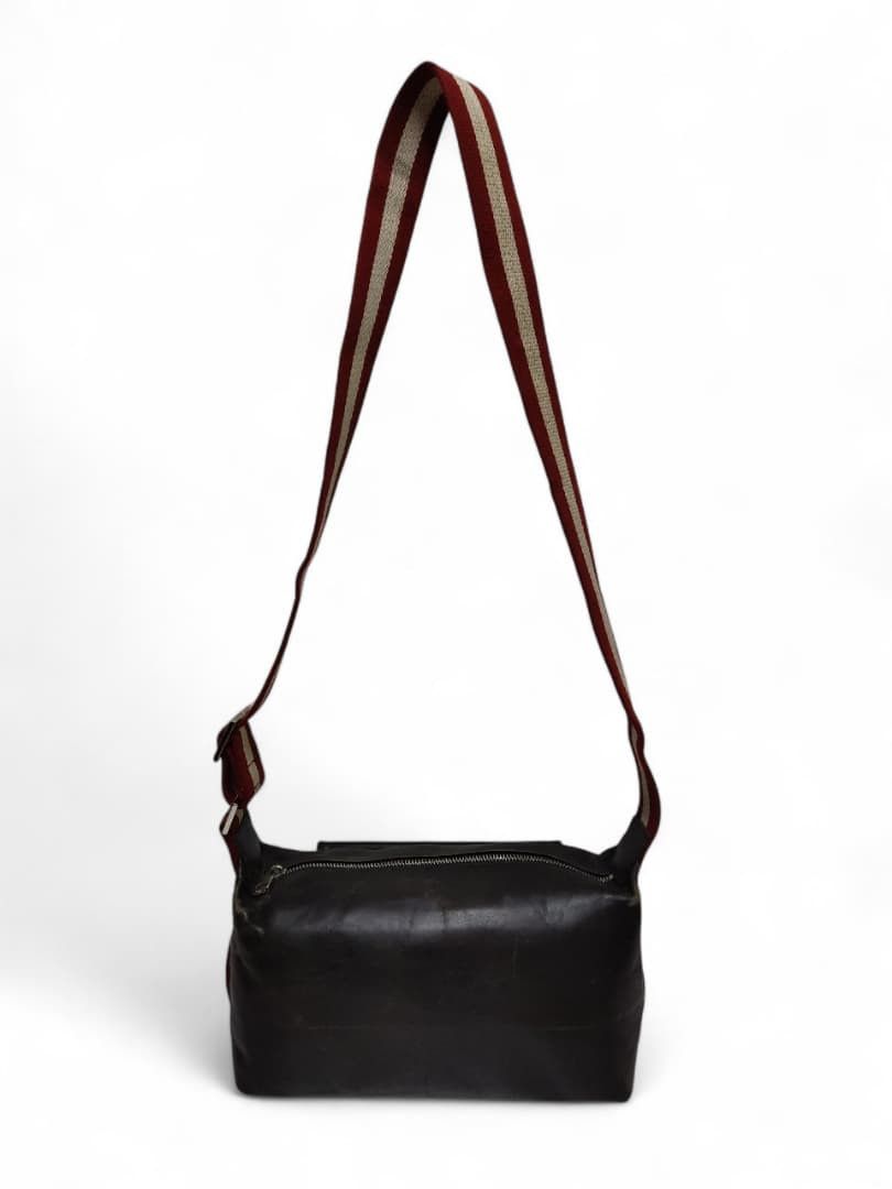 Bally Bally Tini Brown Leather Shoulder Bag & Crossbody Bag Size ONE SIZE - 3 Thumbnail