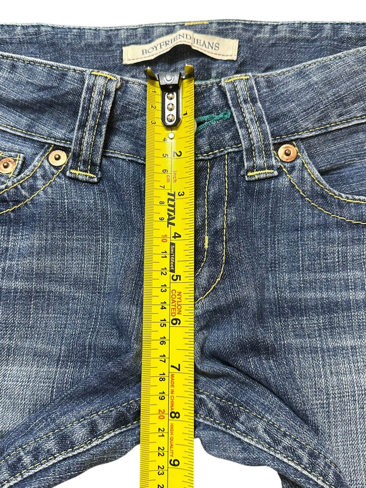 Uniqlo Vintage Japanese Uniqlo Blue Stone Wash Bootcut Wide Leg Size US 31 - 15 Thumbnail