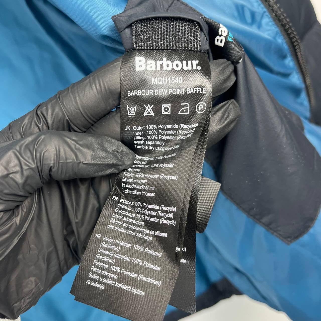 Barbour Barbour Dew Point Baffle Quilted Puffer Jacket Hooded Size M Size US M / EU 48-50 / 2 - 9 Thumbnail