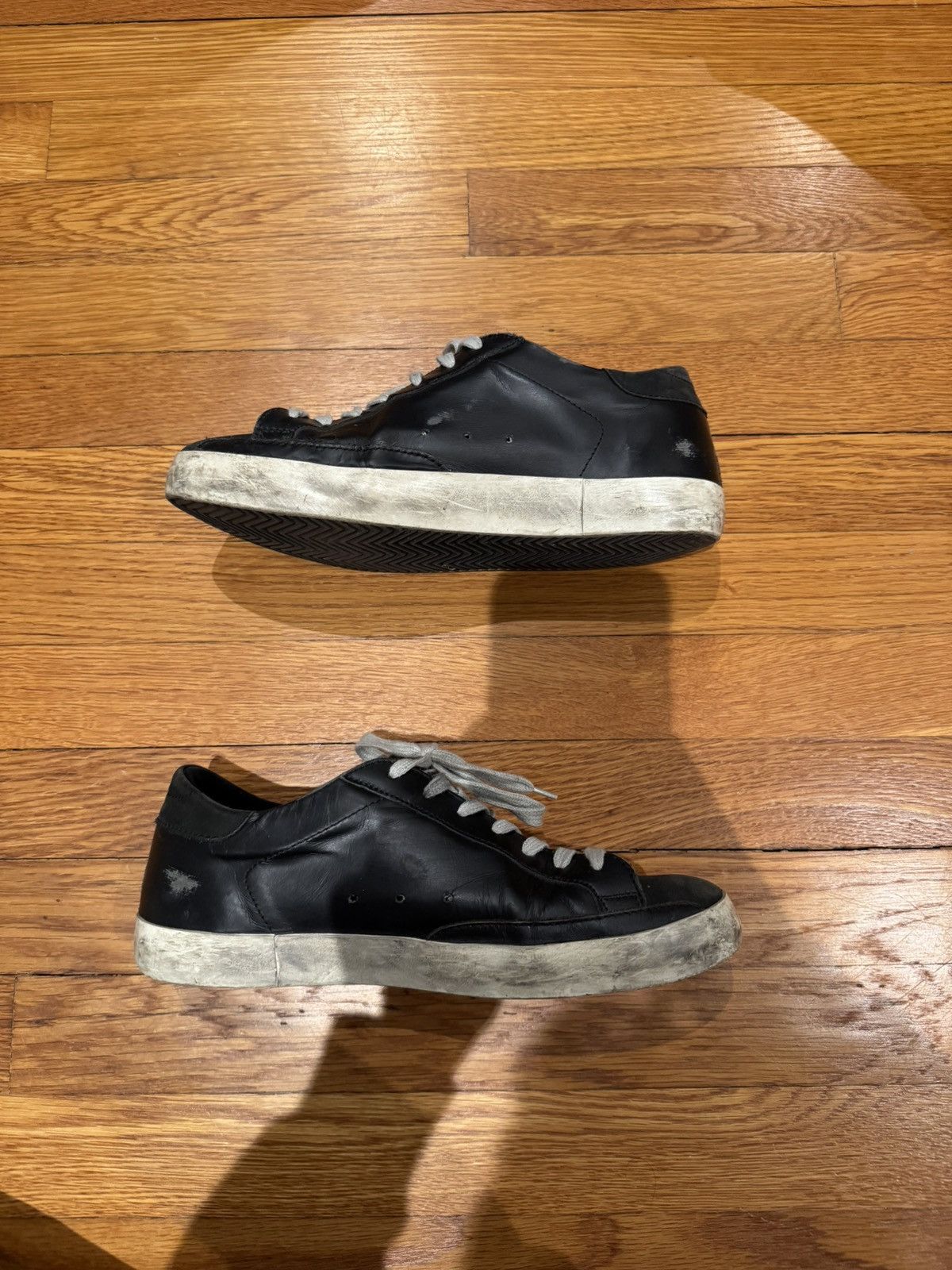 Golden Goose Golden Goose Black and Gray Sneakers Versatile Comfort Size US 8 / EU 41 - 2 Thumbnail