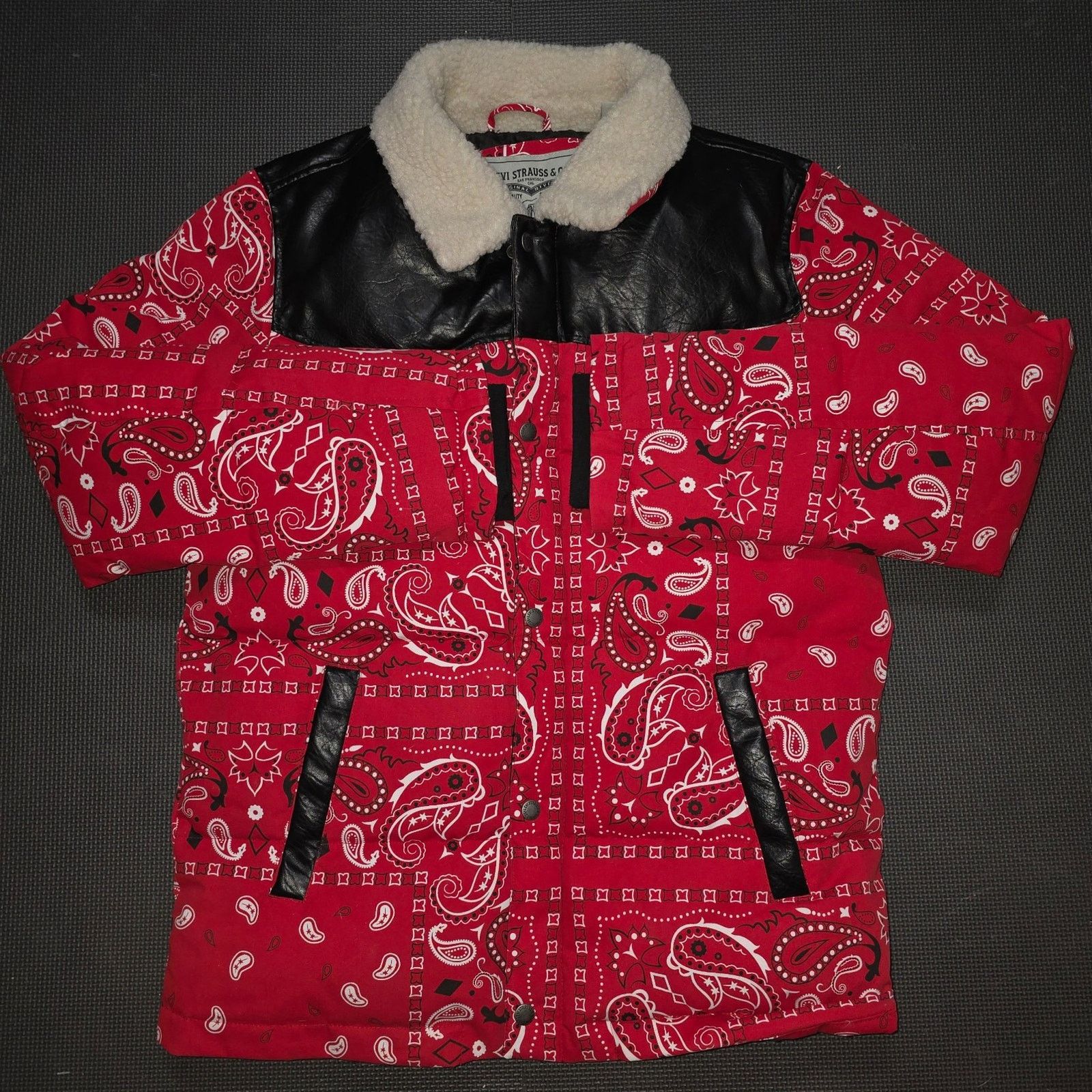 Levi's Levi Bandana puffer coat Size US S / EU 44-46 / 1 - 1 Thumbnail