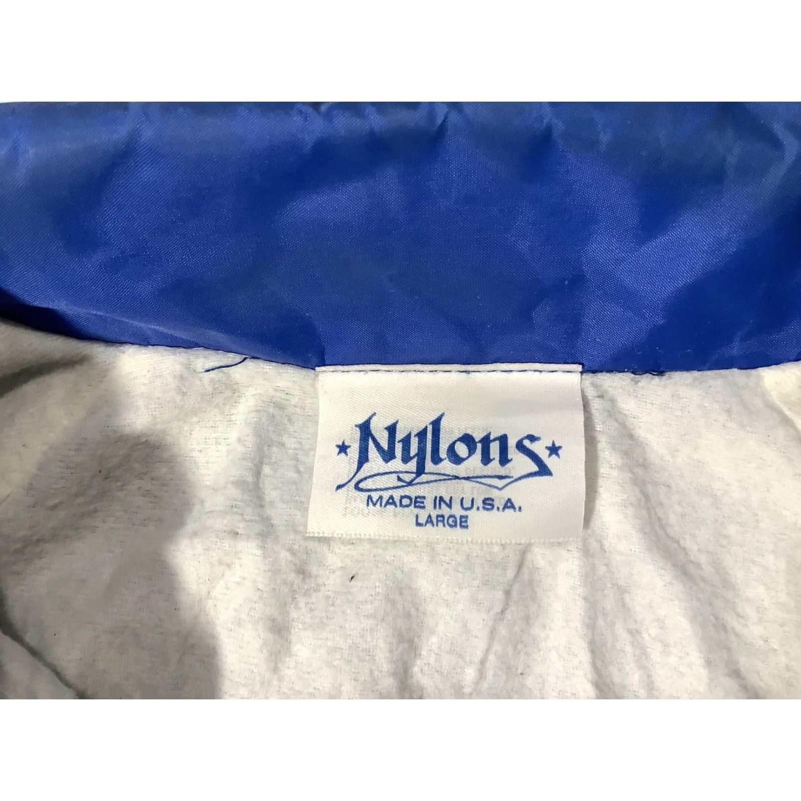 Vintage VINTAGE Nylons Jacket Mens Large Blue Windbreaker Navy Ventura Isle Marina Coach Harbor Patch Nautical Sailboat Embroidered Logo Snap Front Size US L / EU 52-54 / 3 - 3 Thumbnail