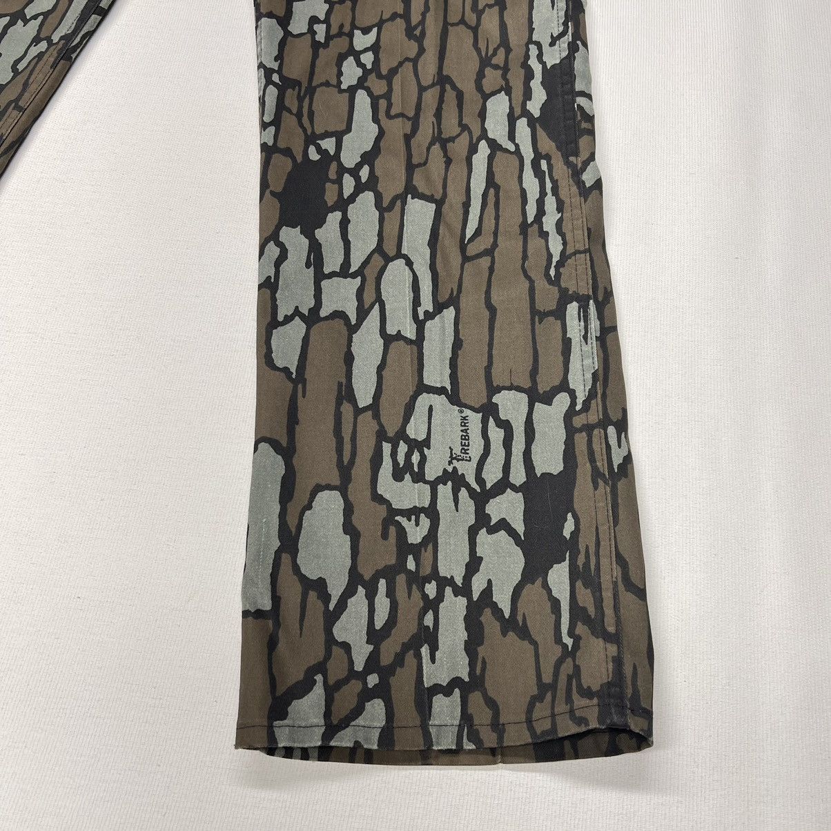 Vintage VTG Trebark Pants Camo Baggy Hunting Outdoor Retro 1980s Size US 36 / EU 52 - 2 Thumbnail