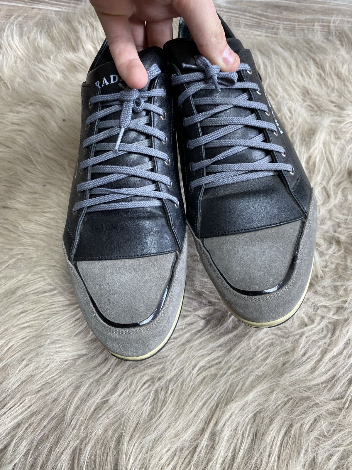 Prada Prada sneakers vintage leather size 41 Size US 8 / EU 41 - 5 Thumbnail
