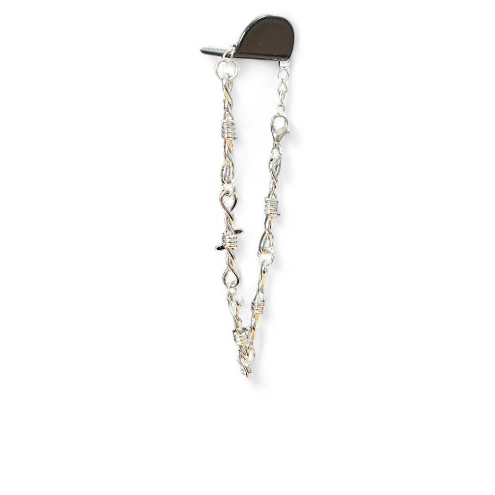 Japanese Brand Vintage Jesus Spikes Bracelet Punk Hip Hop Jewelry Size ONE SIZE - 2 Thumbnail