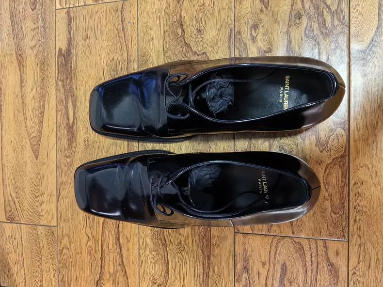 Saint Laurent Paris Saint Laurent Paris Dress Leather Shoes 2505-Nextarrow Size US 7.5 / EU 40-41 - 5 Thumbnail