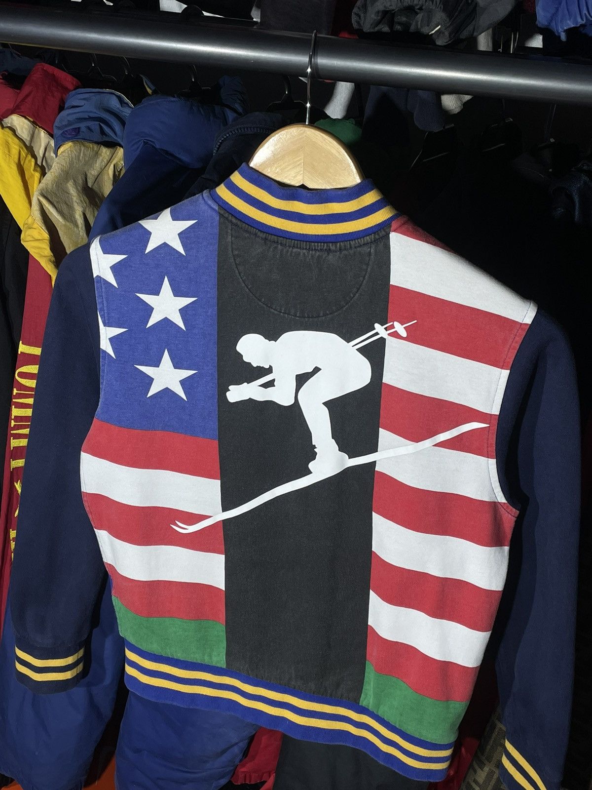 Polo Ralph Lauren × Vintage Bomber Polo Suicide Ski Size XXS / US 00 / IT 34 - 3 Thumbnail