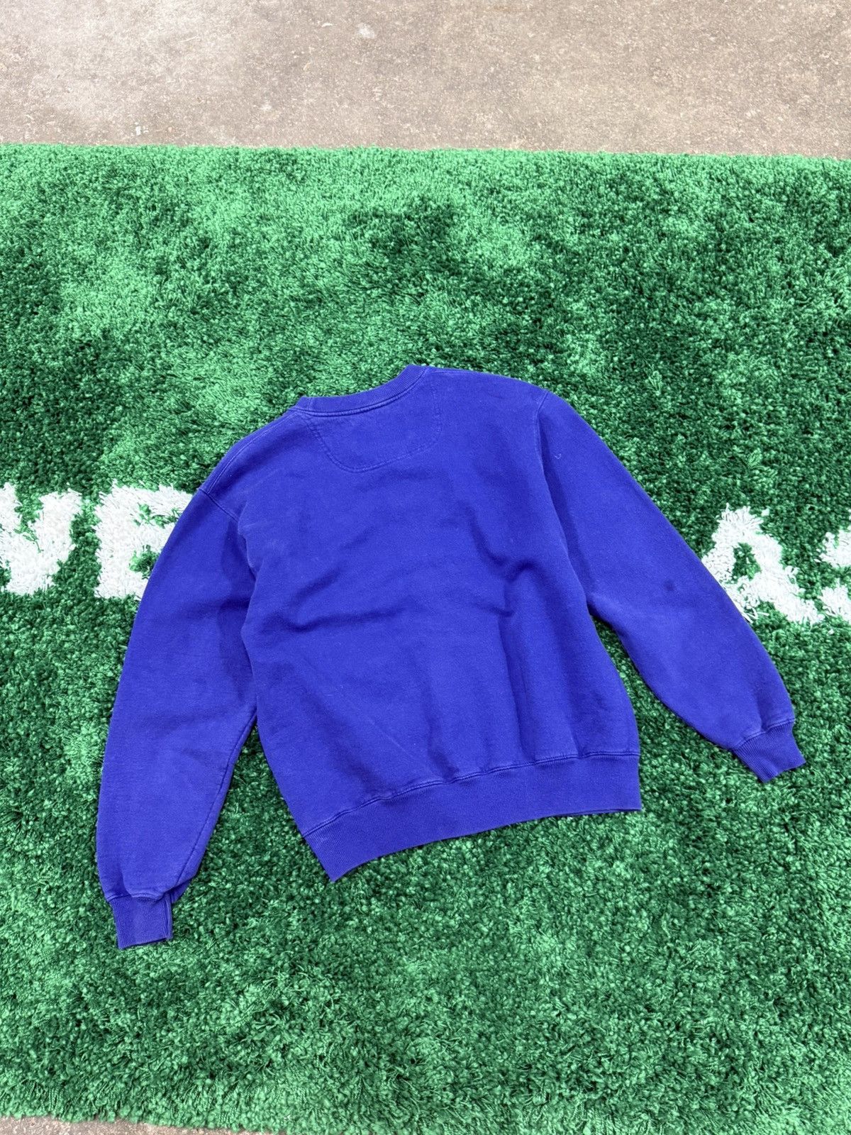 Champion × Vintage Vintage Blue Champion Embroidered Logo Sweatshirt Medium M Size US M / EU 48-50 / 2 - 6 Thumbnail